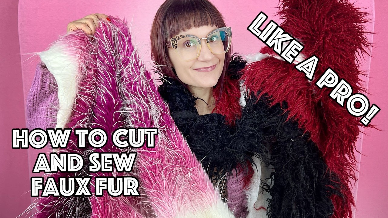 How To Cut And Sew Faux (Fake) Fur All The Tips You Need!