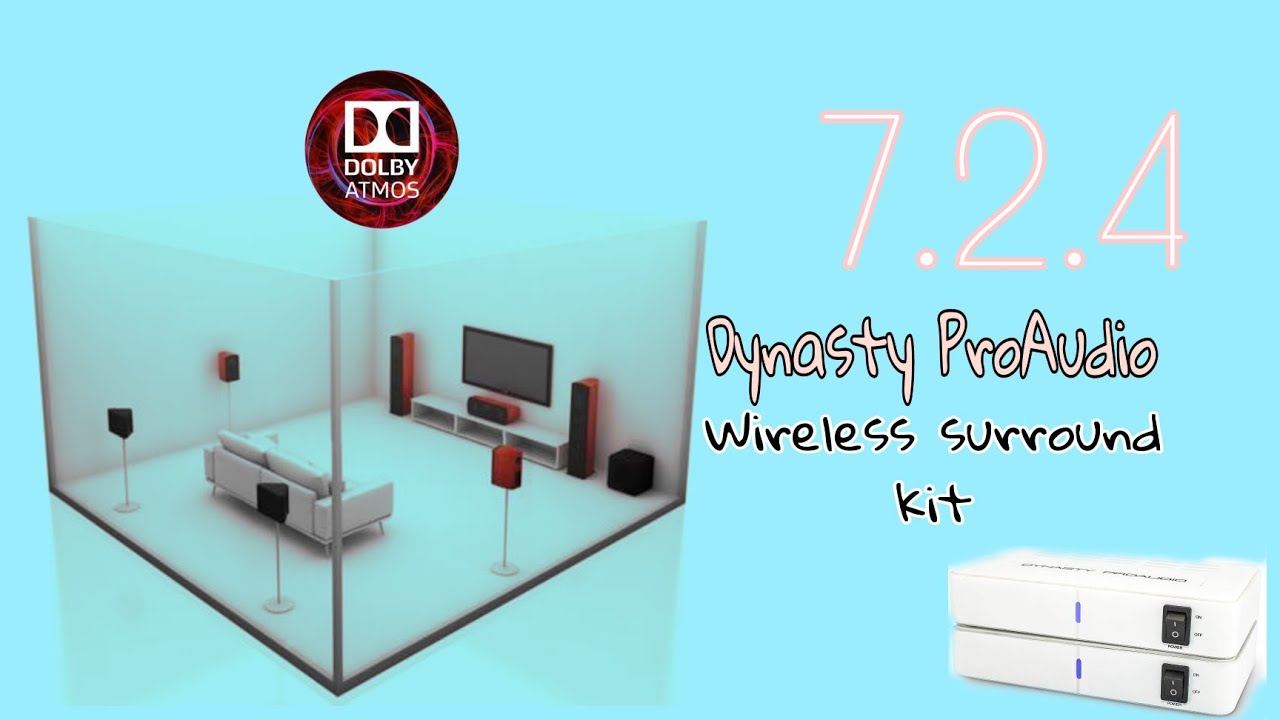 Upgrading from 5.2.4 to 7.2.4 Dolby Atmos Setup W/ Dynasty ProAudio Surround Kit!