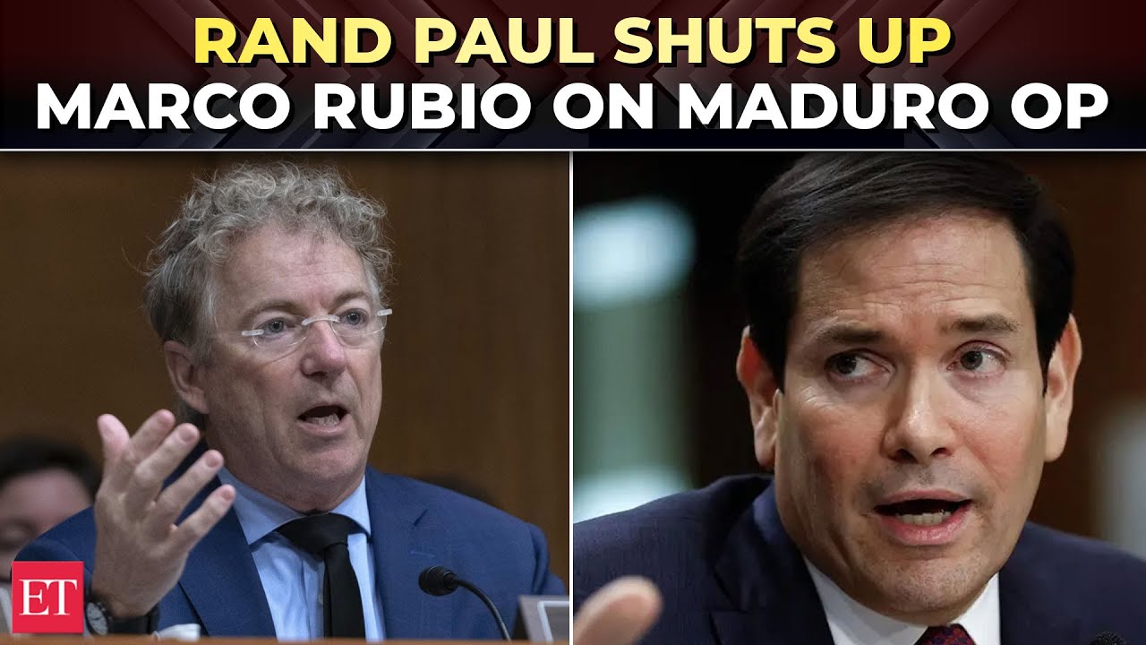'If Trump was kidnapped by…': Rand Paul grills Rubio over US' Venezuela op at explosive hearing