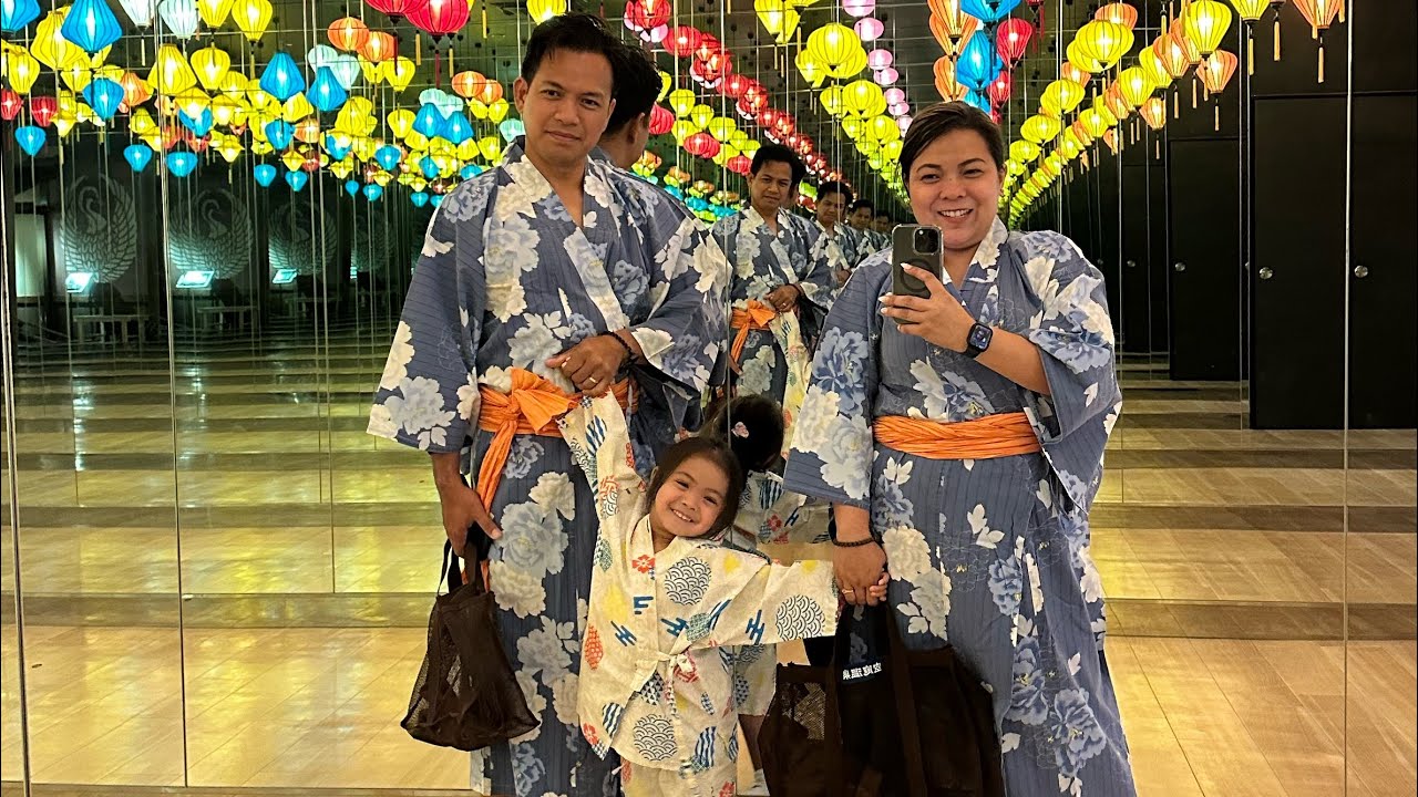 First Onsen ever at Solaniwa Onsen.