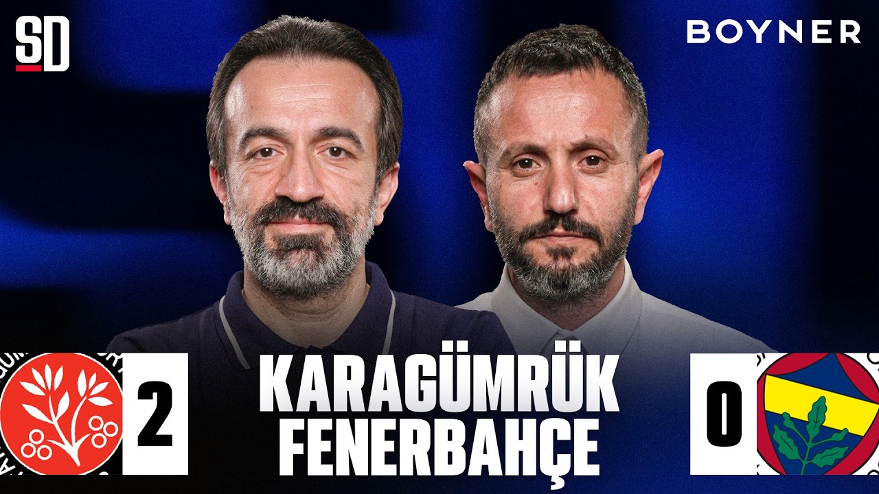 ŞAMPİYONLUK YOLUNDA AĞIR YARA! | F. Karagümrük 2-0 Fenerbahçe | Murat Aşık, Aydın Cingöz | CANLI