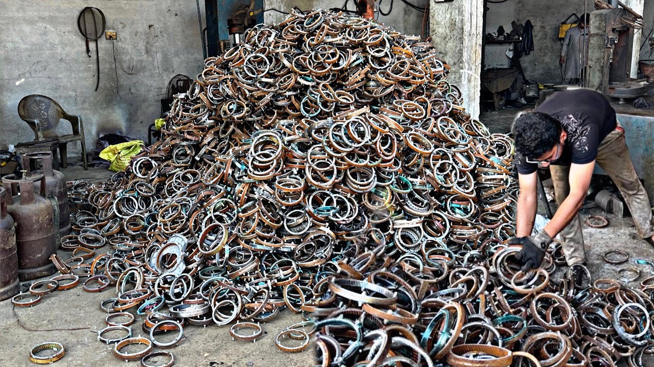 Incredible Aluminum Recycling Process & Mass Production Manufacturing | Waste Management Factories