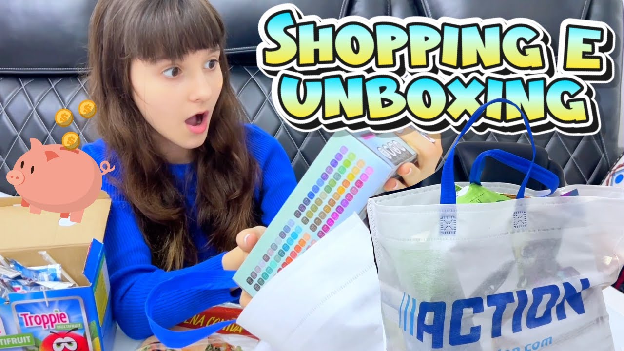 Shopping e Unboxing da Action!