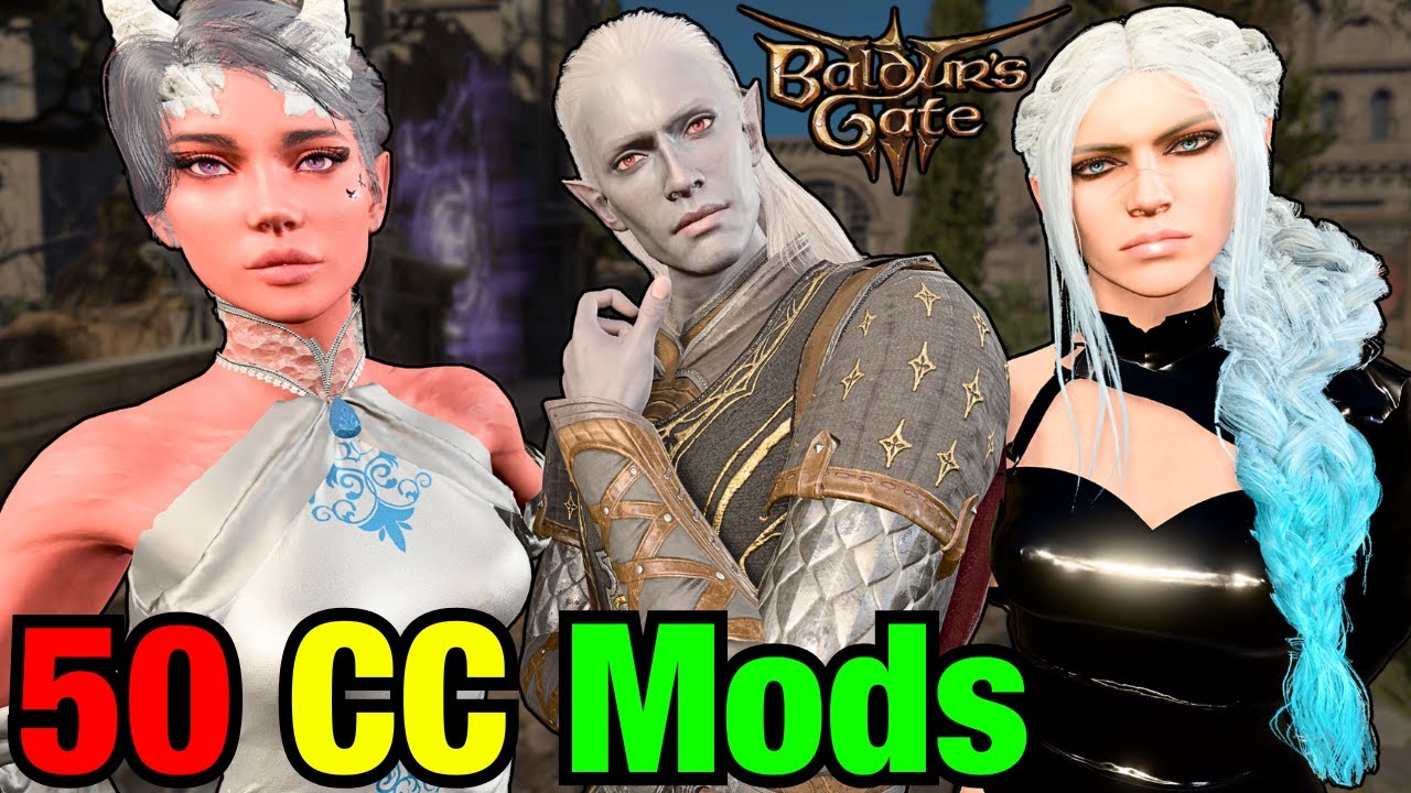 50 BEST Character Customization Mods in Baldur's Gate 3