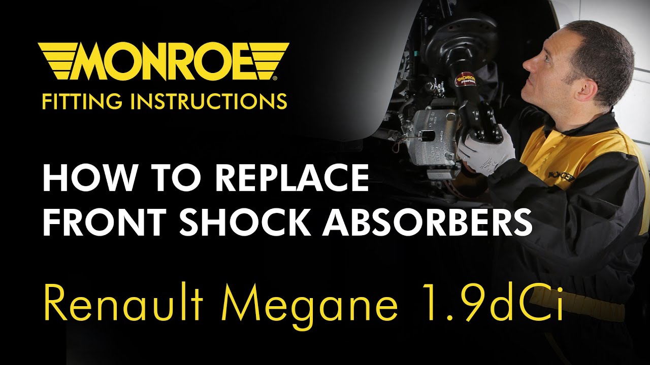 How to replace Front Shock Absorbers - Renault Megane 1.9dCi