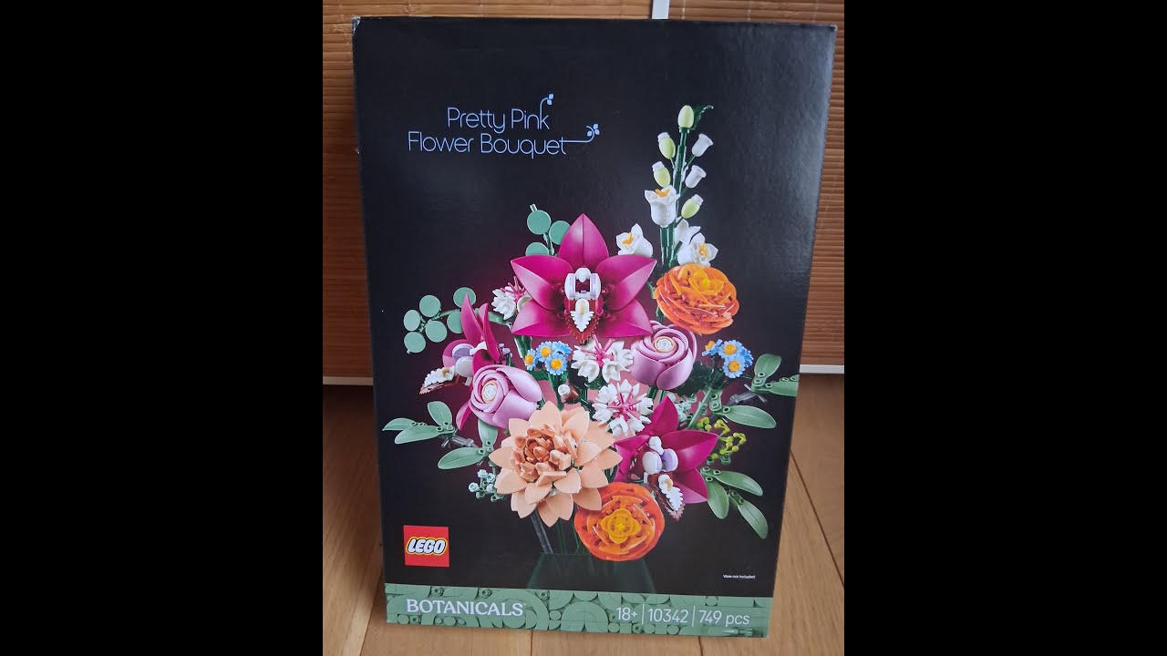 Lego Collection Botanique 10342 : Le joli bouquet de fleurs roses