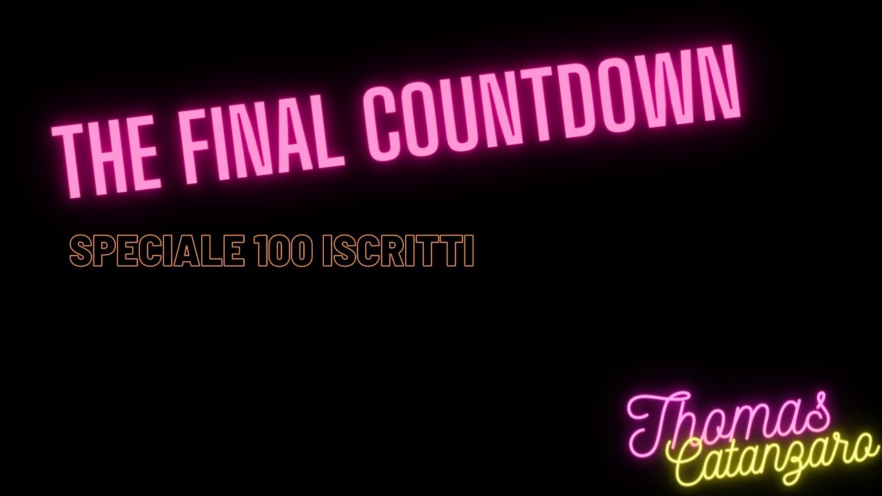 The Final Countdown | Partitura per Orchestra scolastica SMIM