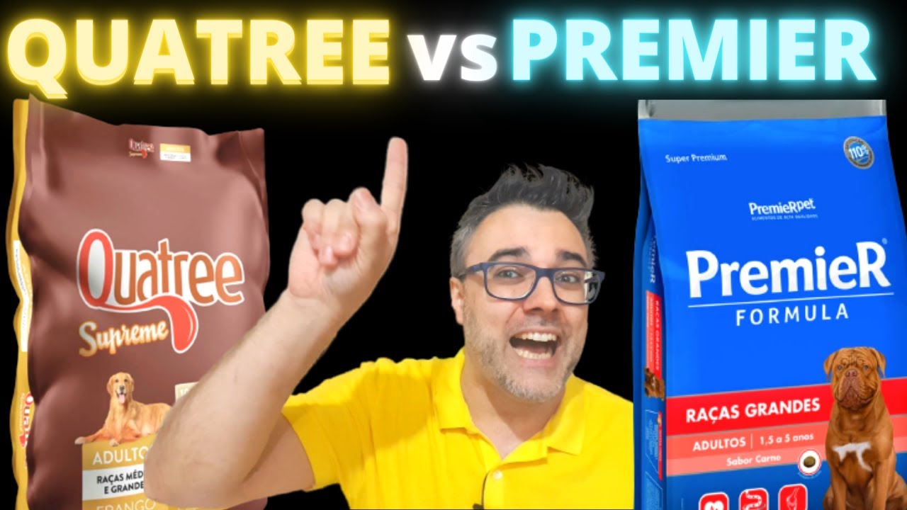 Ração QUATREE SUPREME vs PREMIER ✅DISPUTA ACIRRADA!? Qual a melhor ração para cachorro?