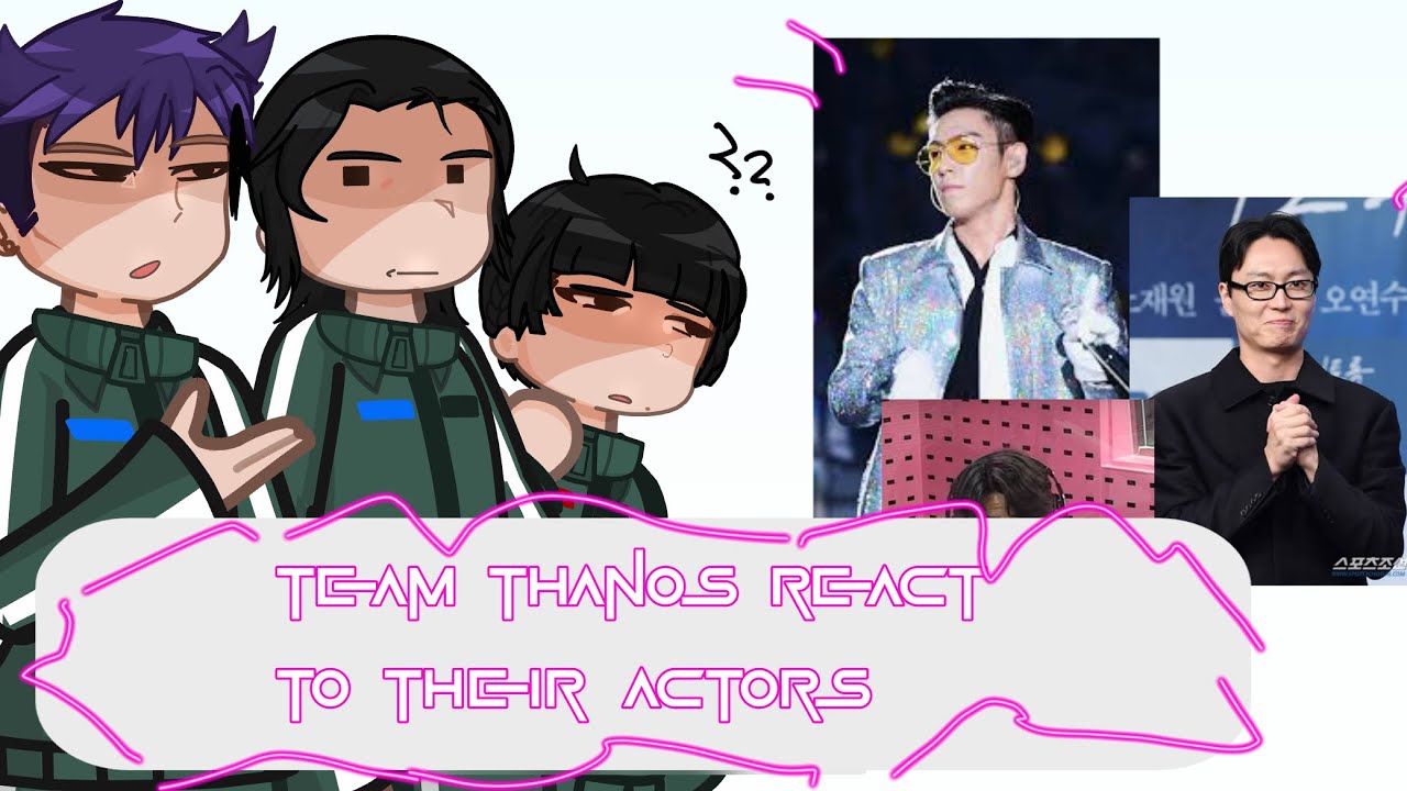 TEAM THANOS REACT TO THEIR ACTORS !! 🎥💜