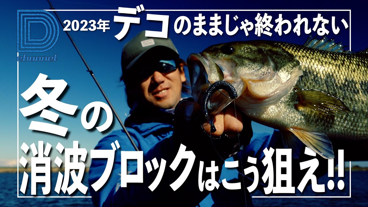 【青木大介 D Channel #024】冬の定番ストラクチャーでデコを回避!! in 利根川水系編