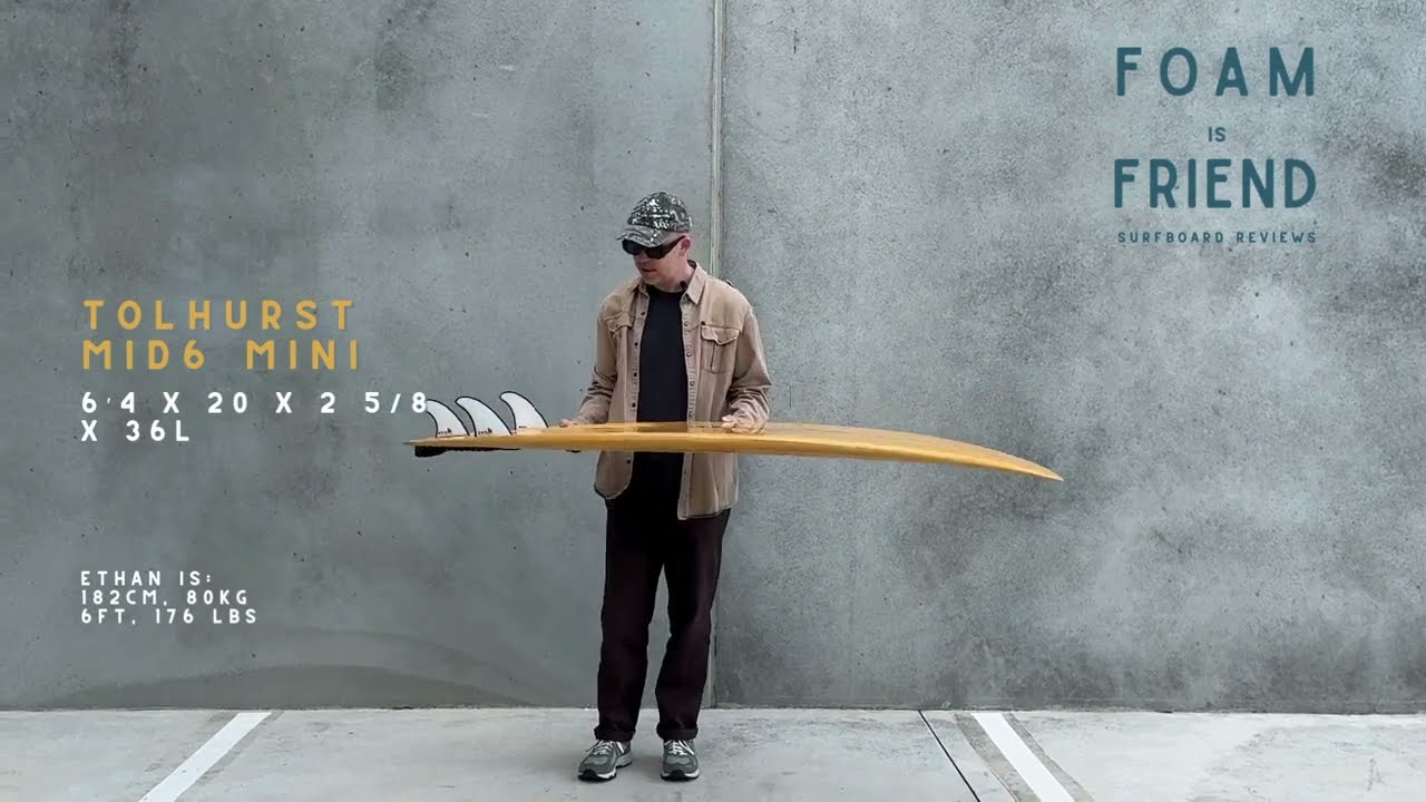 Thunderbolt Surfboards Harley Ingleby x Tolhurst Mid6 Mini Review