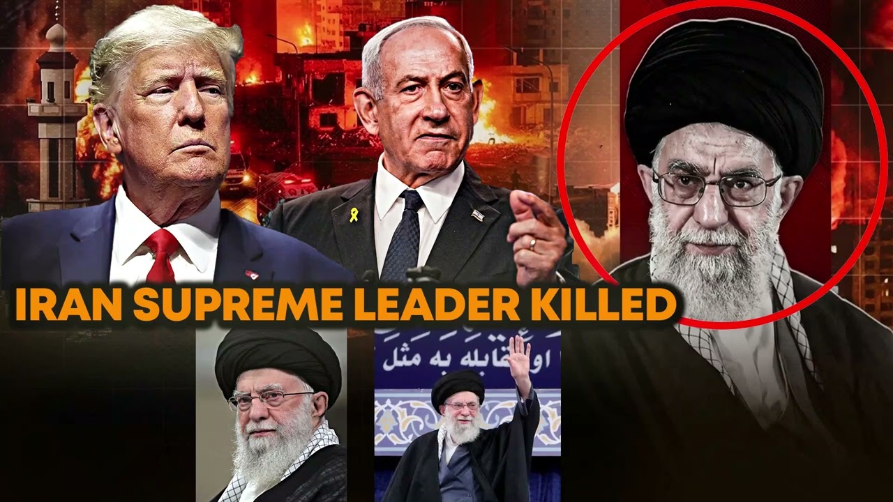 Ali Khamnei wa Iran yishwe,bahise batangira kwihorera,Trump asobanuye uko bateguye kumwica