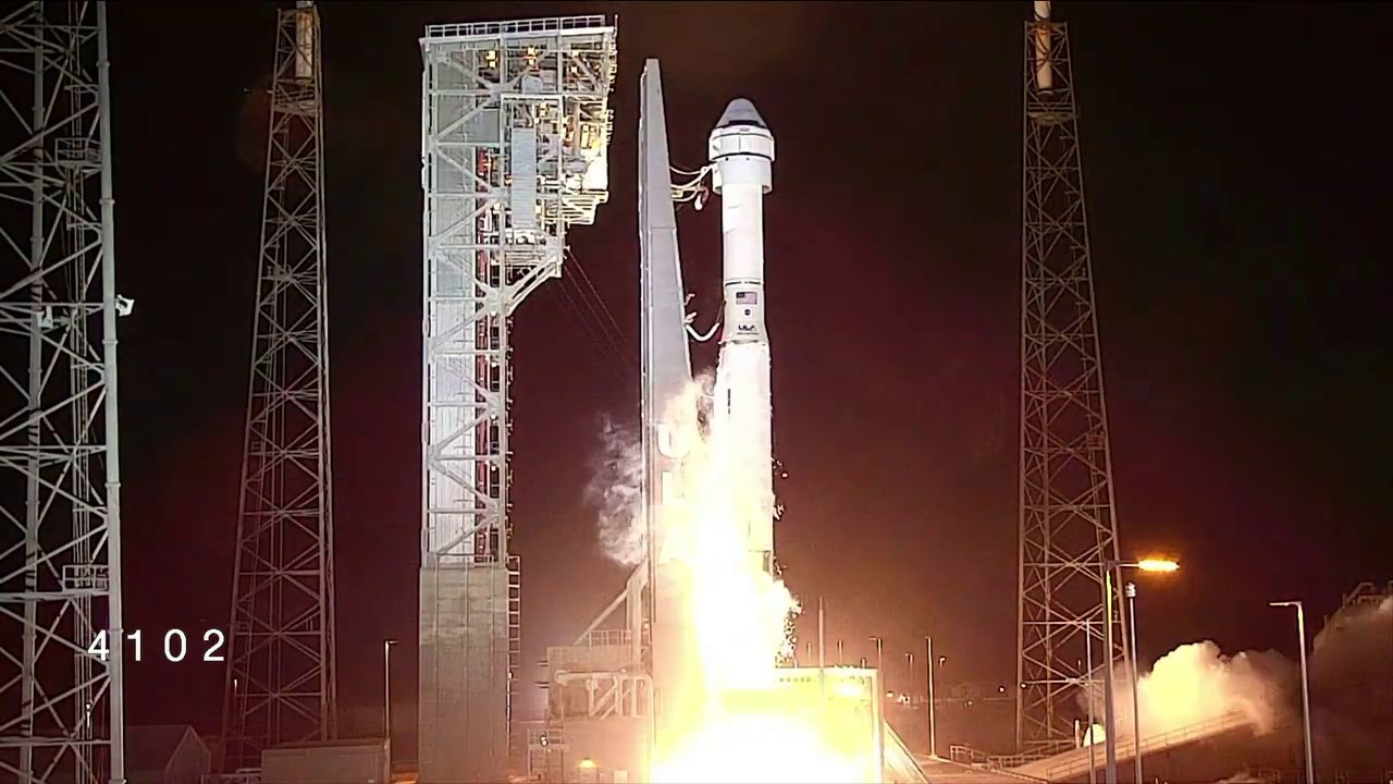 Liftoff of Boeing Orbital Flight Test
