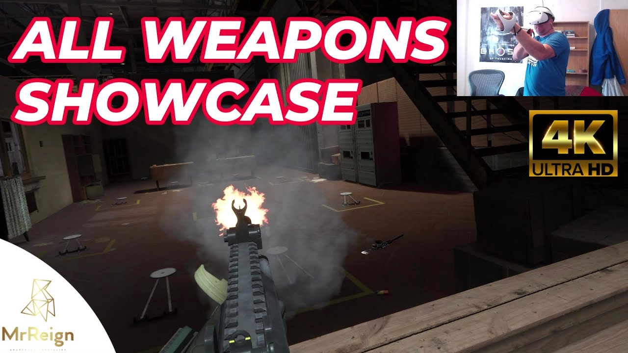 Into The Radius PS5 - All Weapons Showcase - All Weapons Fired & Killhouse Challenge 100% Accuracy