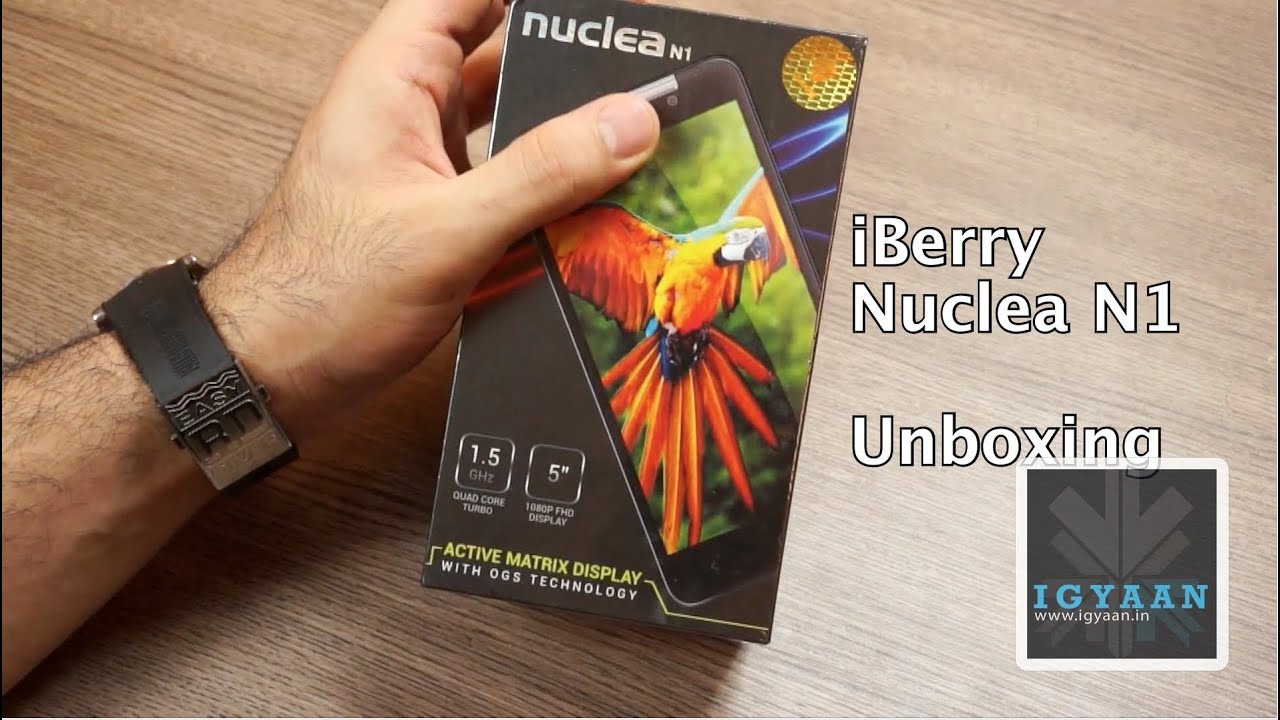 Первая распаковка и обзор iBerry Auxus Nuclea N1: Full HD, четырёхъядерный процессор, две SIM-карты &mdash; iGyaan