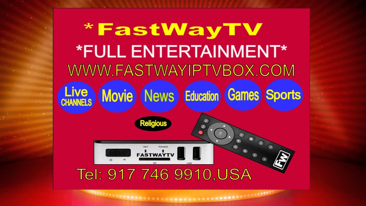 FASTWAY IPTV BOX AD 10 Seconds