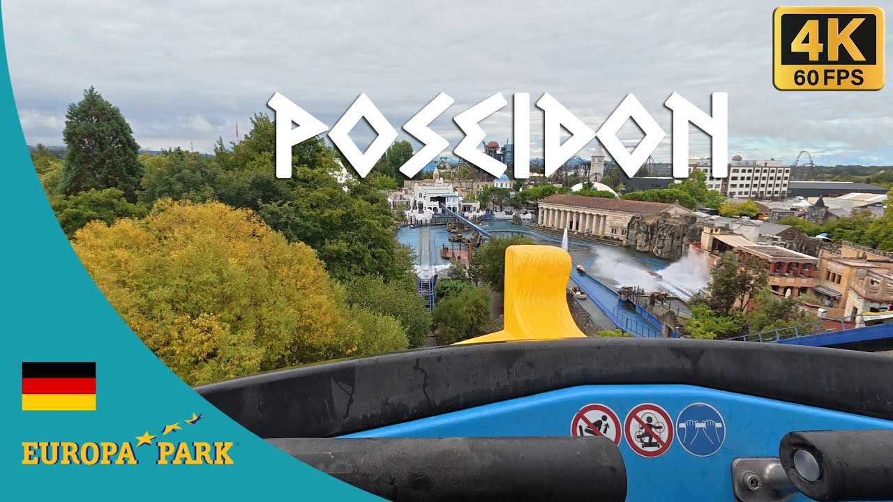 Poseidon POV 2025 First Row 4K - Europa Park