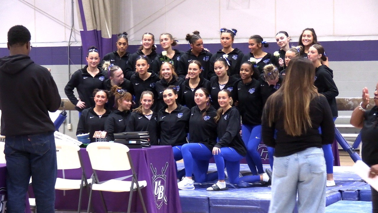 Gymnastics College Bridgeport Yale Southern Connecticut State March 15 2026 Canon G70 4k 29 fps #4k