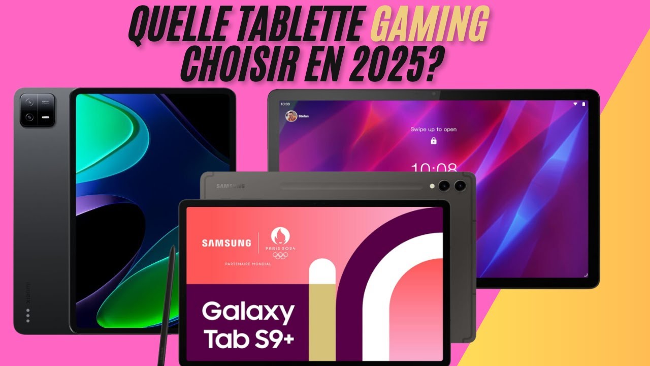 TOP3 : Meilleure tablette gaming