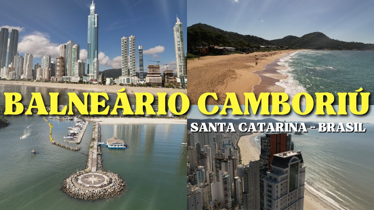 BALNEÁRIO CAMBORIÚ EM SANTA CATARINA 🇧🇷 4K ULTRA HD