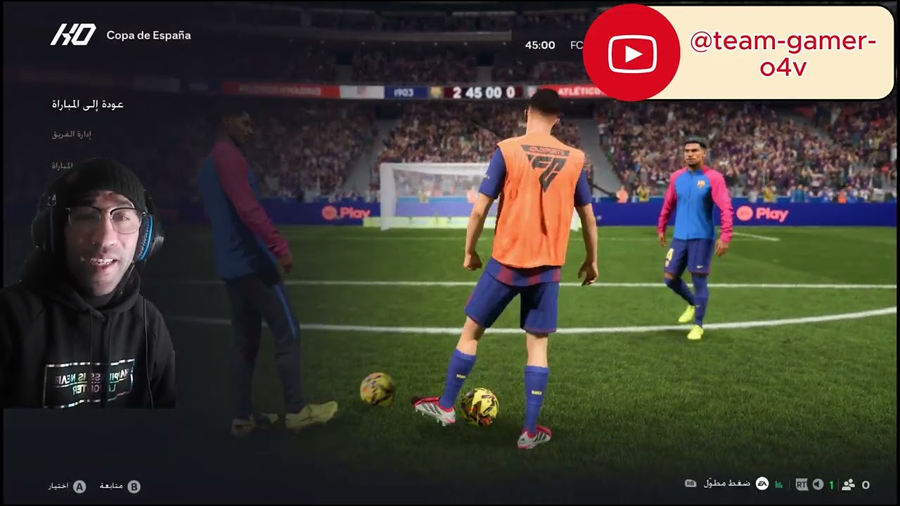 FC 26 | Barcelona vs Atletico Madrid – Copa del Rey Clash | Full Match Gameplay