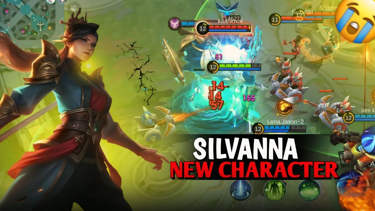 Silvanna Right Gameplay | Moba Legends 5v5 Full Fight | MLBB