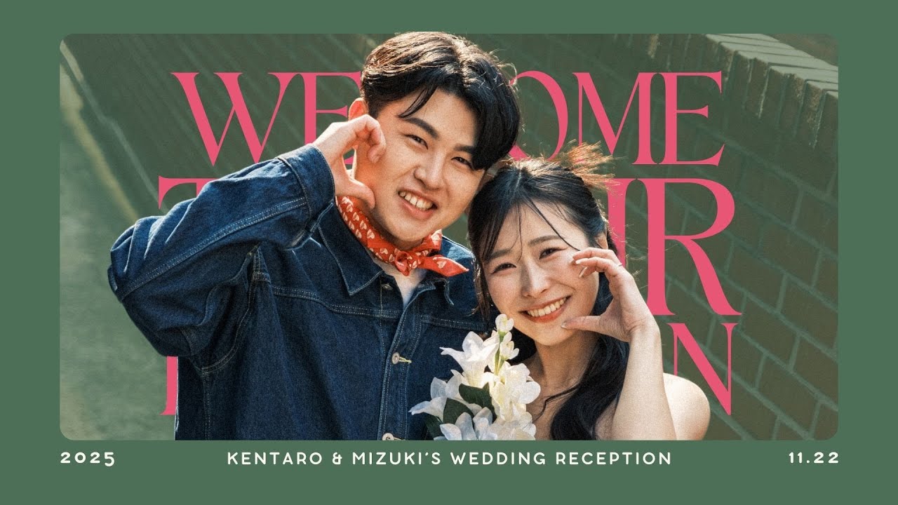 [結婚式 オープニングムービー] 「Olive」/ 大人カジュアル / Canvaテンプレート /  #結婚式  #オープニングムービー #プロフィールムービー  #wedding