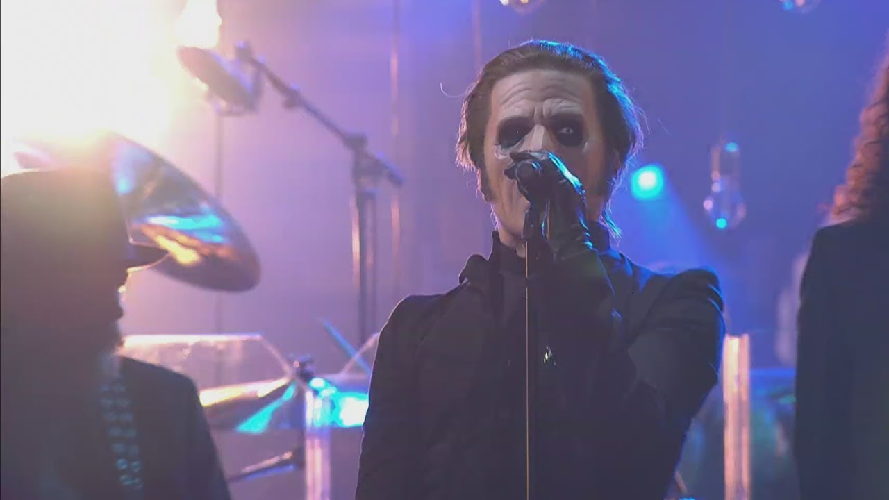 Ghost, Candlemass, Vargas & Lagola performs Enter Sandman at the Polar Music Prize 2018
