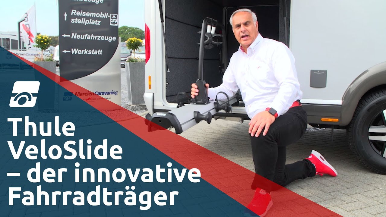 Thule VeloSlide: der innovative Fahrradträger für die Heckgarage