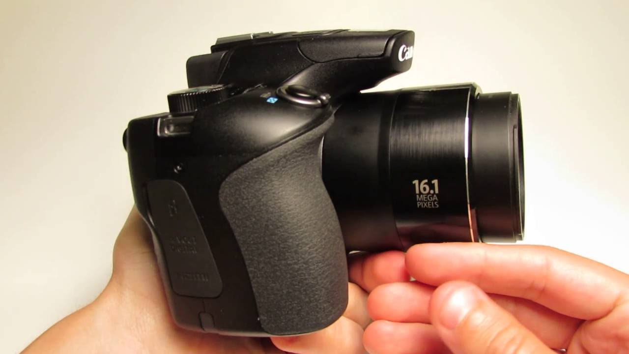 How to record videos with the Canon PowerShot SX60 HS in 1080p at 60 FPS