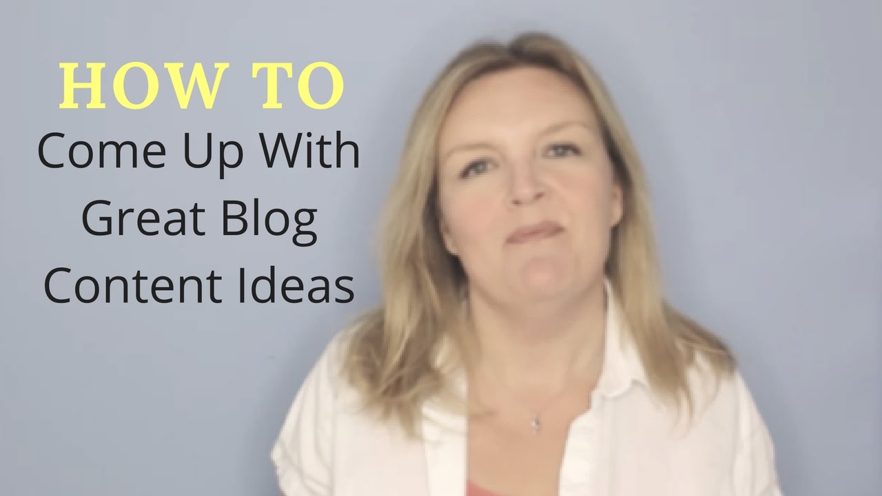 How to Come Up With Great Blog Content Ideas