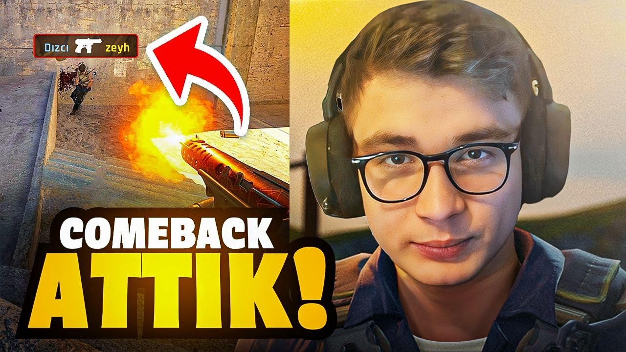 &Uuml;MİTSİZLİKTEN GELEN COMEBACK!! | CS2 PREMIER