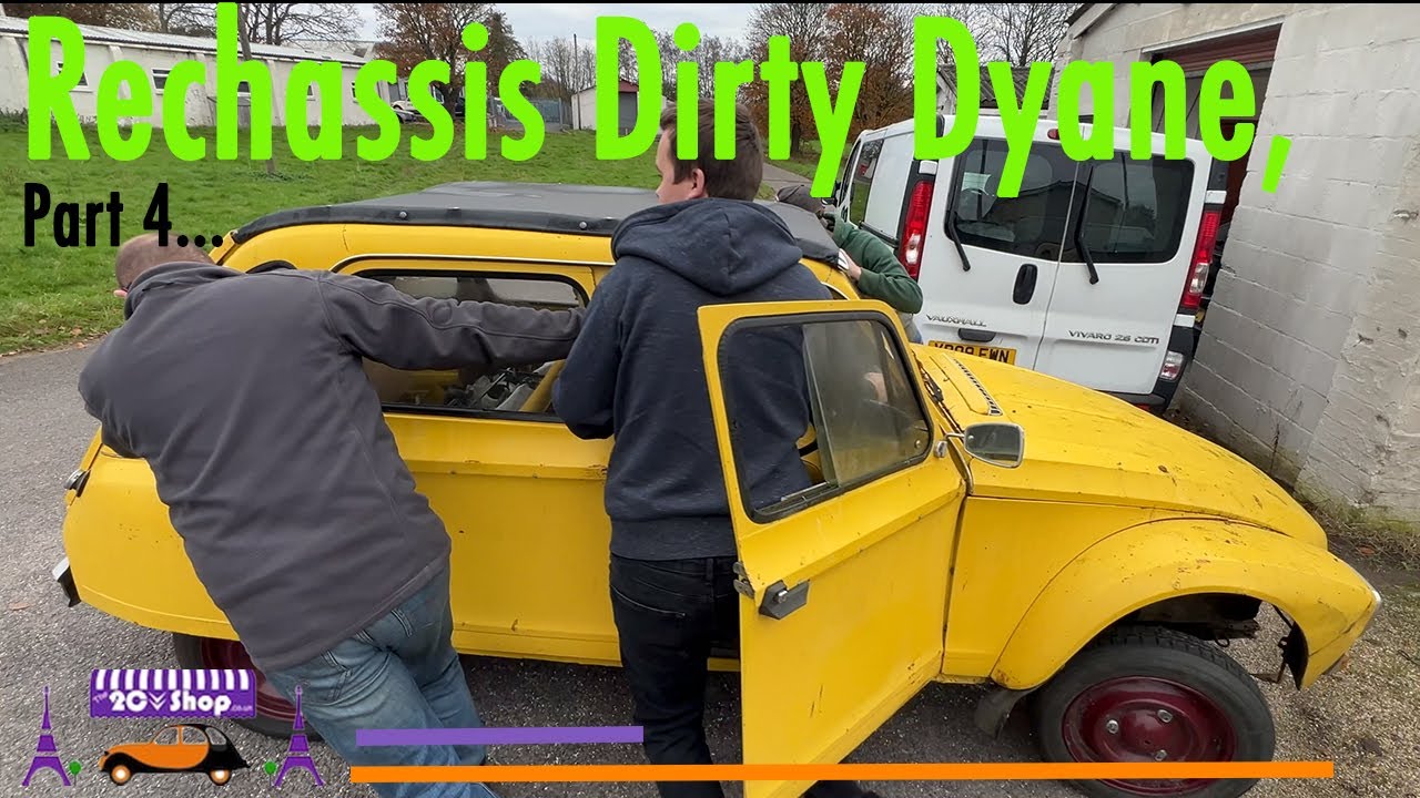 Dirty Dyane, Time for a new chassis. part 4.