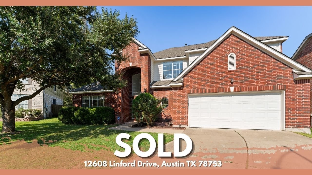 SOLD | 12608 Linford Drive Austin, TX 78753 | 4 Bedroom | 2.5 Bath | 2,574 Sqft.