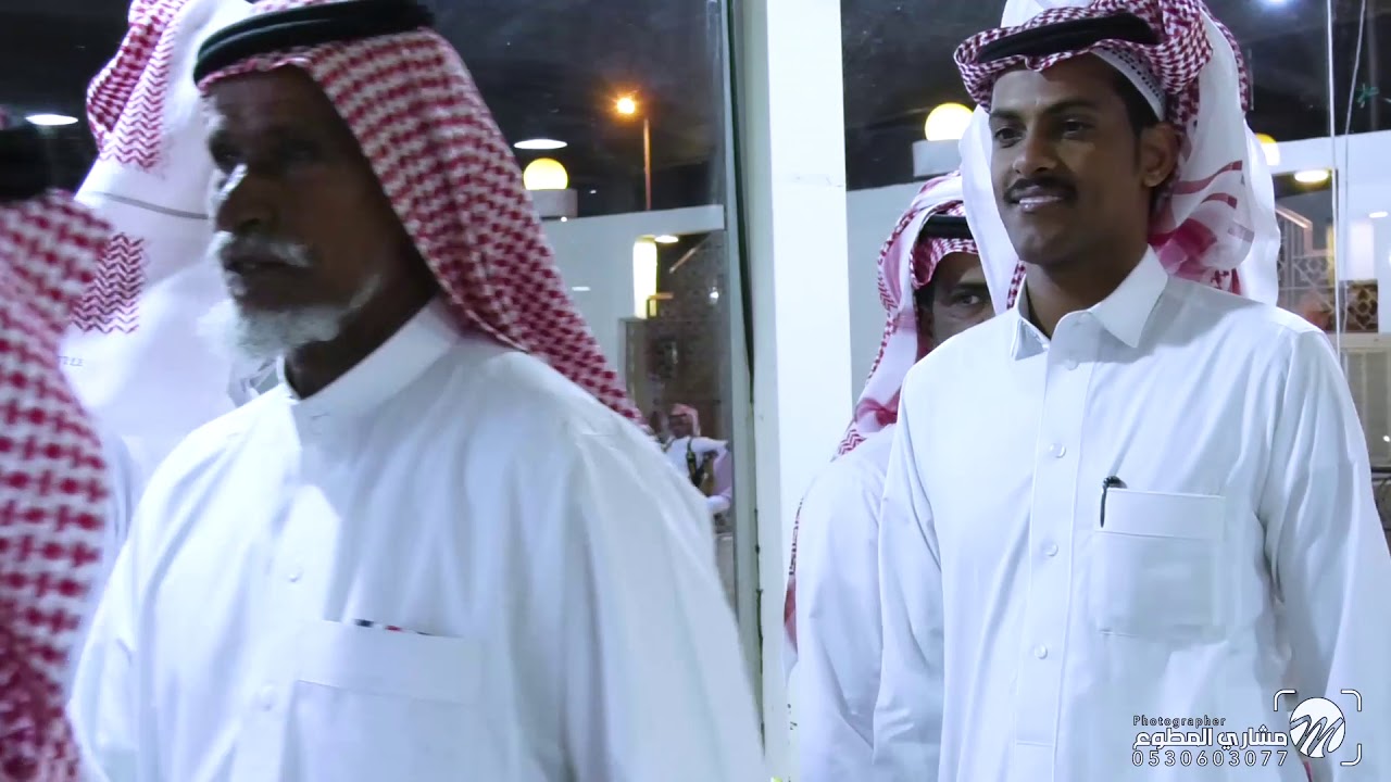 زواج الشاب / بركات ضيف الله الثعباني الجحدلي