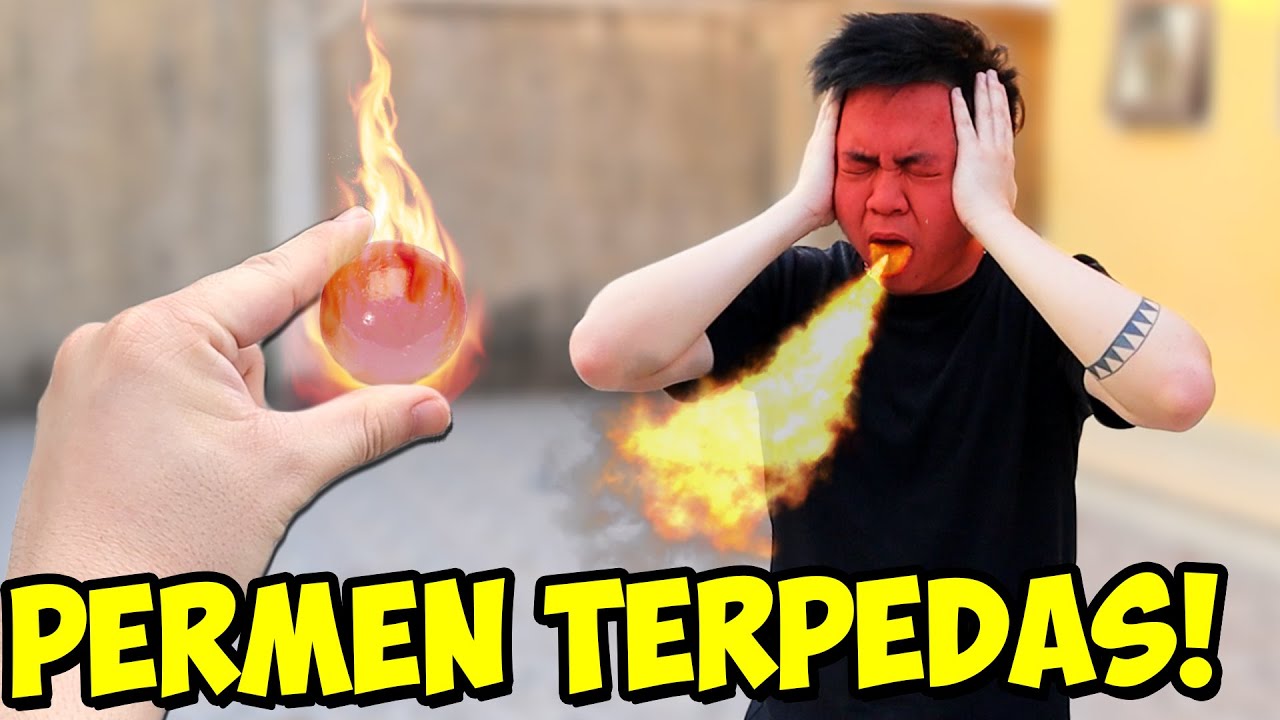 COBAIN MAKAN PERMEN TERPEDAS! *menyesal*
