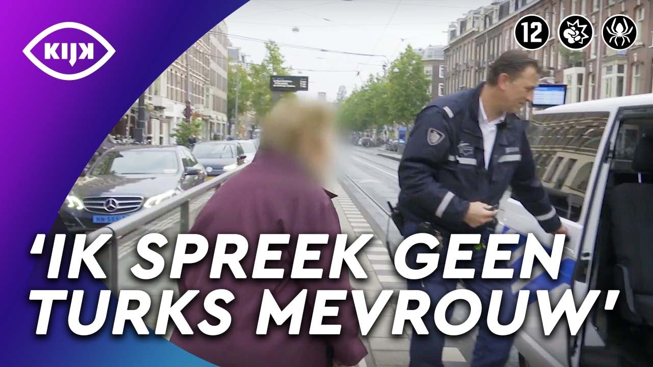 TURKSE VROUW heeft MOEITE met communicatie | De Handhavers | KIJK Misdaad