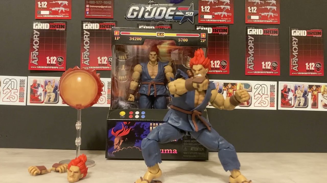 Checking out JADA STREET FIGHTER… AKUMA 😉🔥🔥🔥🔥