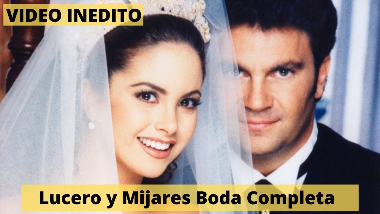 Lucero y Manuel Mijares Boda Civil y unión eclesiásticas 1997 / Video completo.