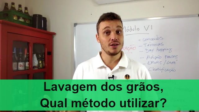 Qual o melhor método para lavagem dos grãos? | Concerveja (64/365)
