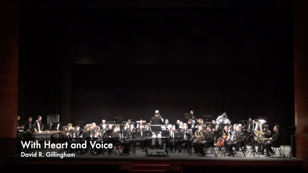 WITH HEART AND VOICE (David R. Gillingham) / UMCatarroja / Natalia Monta&ntilde;&eacute;s