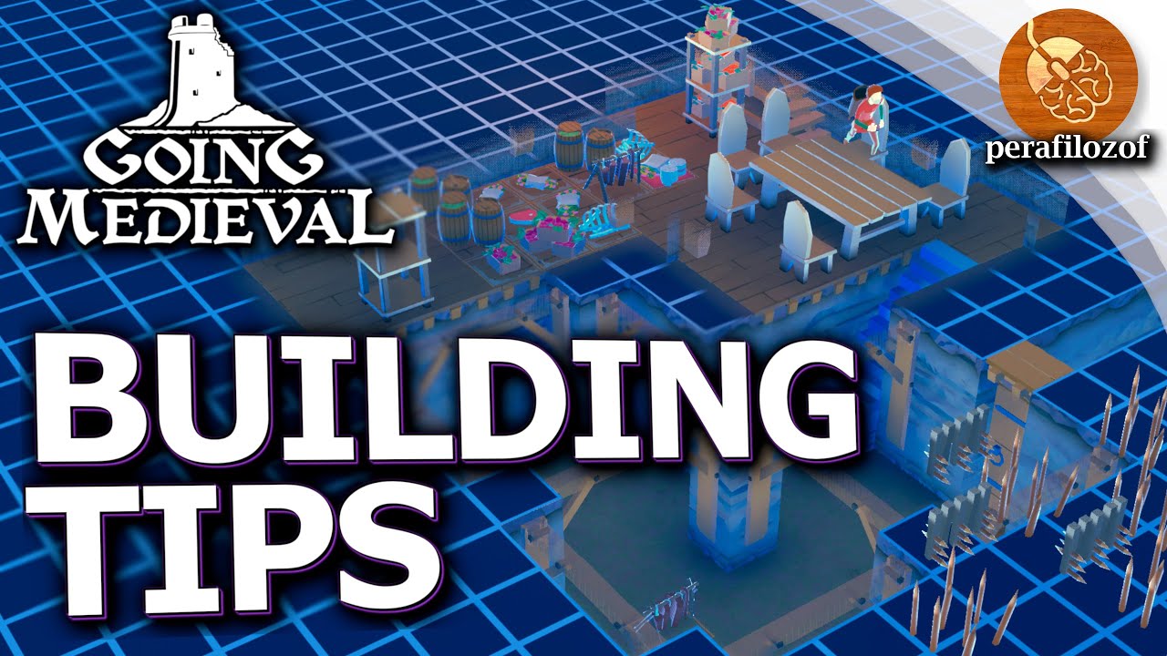 🔨 Building tips: Basements, Temperature & Insulation in Going Medieval | How to build rooms for food