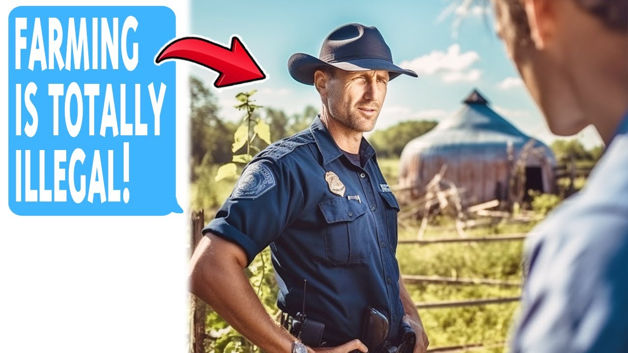 POLICE TRY TO STOP ME FROM HARVESTING MY OWN CROPS! I Have Owned This Land for Decades