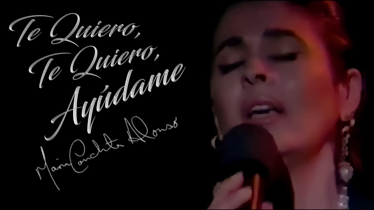 María Conchita Alonso · Te quiero, Te Quiero, Ayúdame (Live)