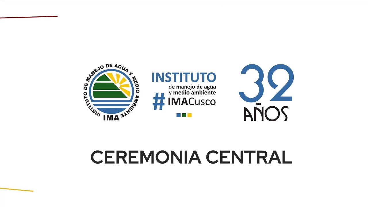 🟢 Ceremonia Central: 32 aniversario del IMA Cusco