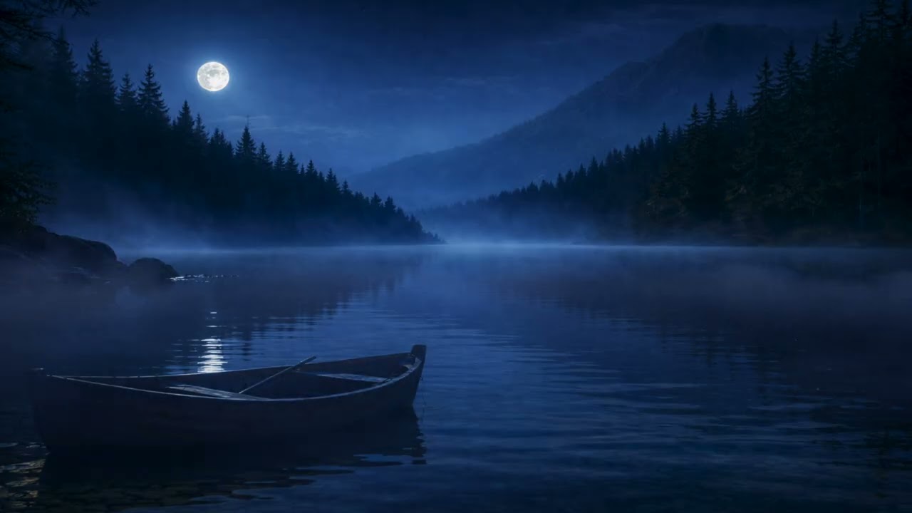 Moonlit Silence 🌙 Lo-Fi Beats for Deep Focus, Late Night Study & Calm Work