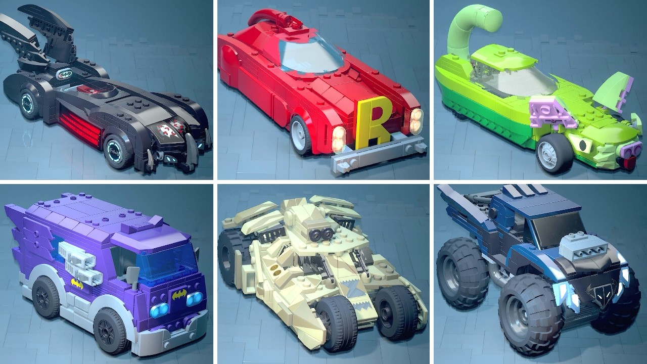 LEGO Batman: Legacy of the Dark Knight - All Vehicles Unlocked