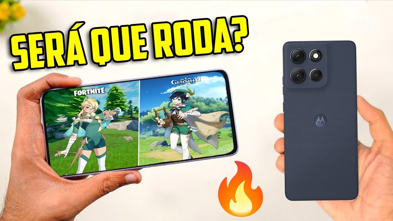 🚨 Moto G86 TRAVOU FEIO no Genshin Impact Teste REAL em Jogos Pesados!