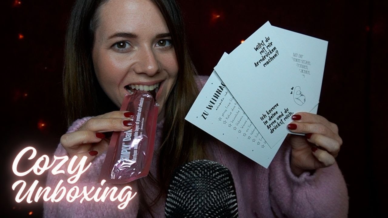 ASMR 30 Minuten 💖✨COZY ENTSPANNUNG 💖✨für dich | Whisper Trendraider Unboxing in German/Deutsch