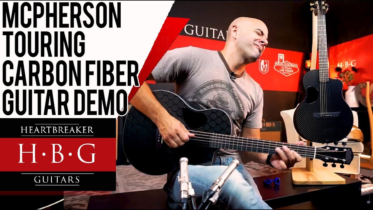 Демонстрация гитары McPherson Touring Carbon Fiber